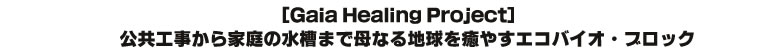 母なる地球を癒すロジェクト